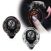 Cup Holders 1Pc Car Styling 3D Metal Alloy Car Engine Start Button Decoration Cover For VW GTI CC Touareg Passat Polo Zt4