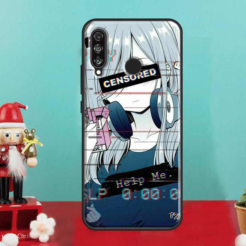 

Cute Girl Glitch Animation For Huawei Nova 9 10 SE 12i 12s 11i 8i Y90 Y60 Y70 Y72 Y73 Y61 Y91 P30 P40 Lite P60 Pro Case Huawei Nova Y90