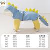 Hunderegenmantel mit Dinosaurier-Design, 4 Beine, Wasserdicht, Haustierkleidung, Sommer, Schwanzform, Regenmantel für große Hunde, Golden Retriever