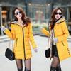 Impermeabile Autunno Inverno Moda Casual Donna Soprabito Caldo Giacca Spessa Lunga Donna Cappotti Donna Caldo Parka