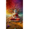 Fantasy Buddha Statue 5D Full Round Diamond Painting Kits Zen Art Buddhist Sculpture DIY Drills Mosaic Embroidery Cross-stitch