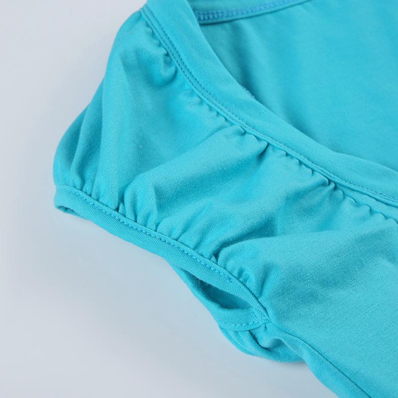 Europäischer & Amerikanischer Stil Schlank geschnittenes T-Shirt mit Puffärmeln und Knöpfen - Süßes, Würziges, Sexy Sommer Top