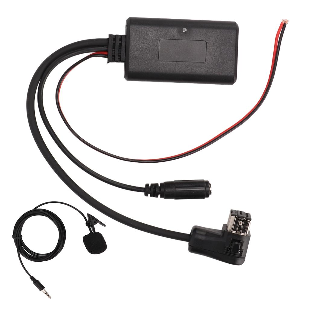 Bluetooth Audio Cable Stereo AUX Input Adapter with Microphone Replacement for Pionner P99 P01