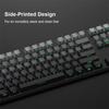 Keycap Set Side Engraved Gradient Color 134 Keys Pbt Double Sided Printed Shiny Backlit Keycaps For Mechanical Keyboards