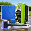 Car Glass Oil Film Remover Set Car Windshield Glass Cleaning Board 150ml Automotive Cleaner Tool With Sponge Towel Kit