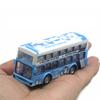 1/60 Minibus-Modell aus Legierung mit Rückzugfunktion, hochsimuliertes Touristenbus-Spielzeug, Geschenkset