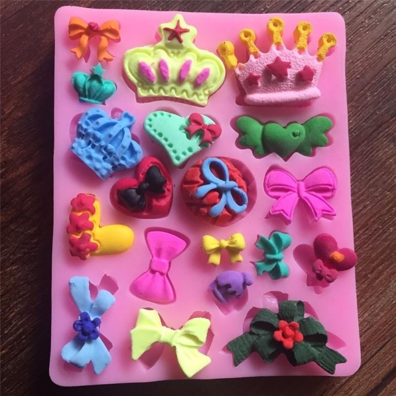 DIY Baby Shower Party Dort Silikonová forma na pečení Fondán Pomůcky na zdobení dortů Candy Clay