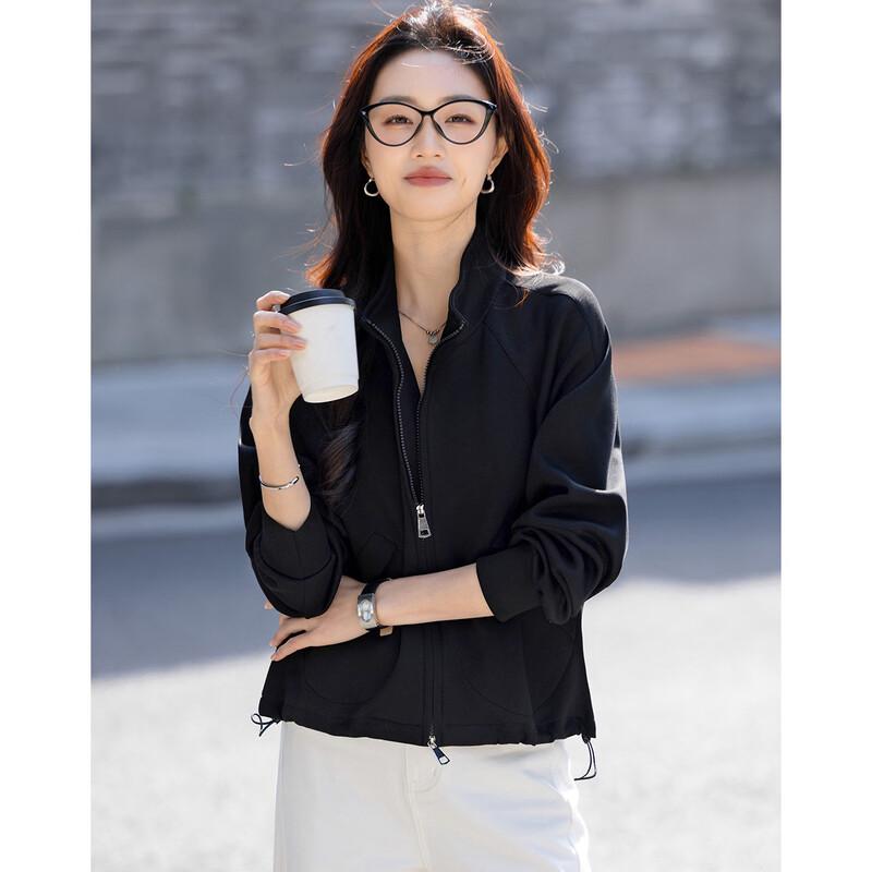 Women's Retro Stand Collar Loose Fit Coat