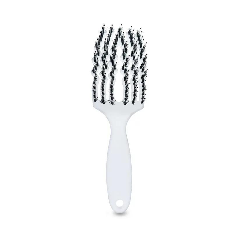 Speed Dry Hair Brush, Organic Detangling Hair Brush, Straightening Brushes for Straight Curly Wet Hair. Black