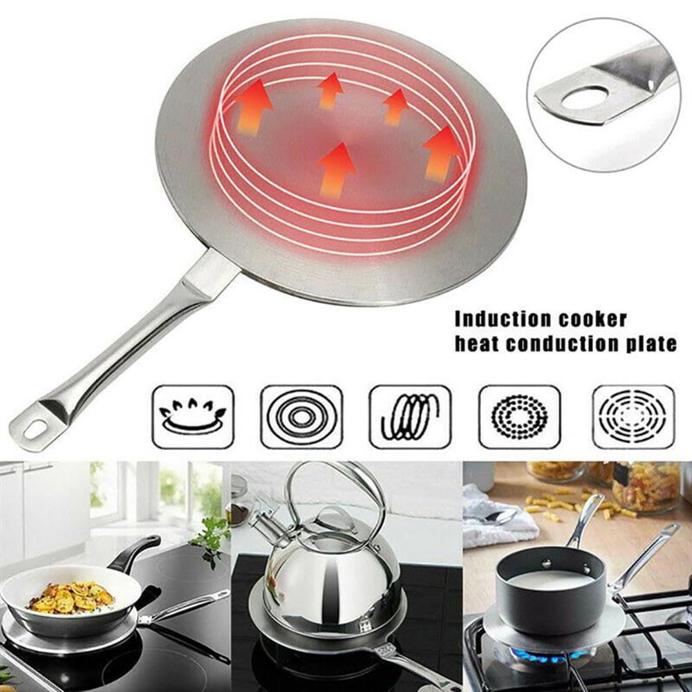 Stainless Steel Induction Cooker Heat Exchanger Plate Adapter Diffuser Converter Cooking Hob Converter Tool