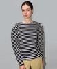 DAMAGE MNEMONIC 10S Navy Puff Stripe Tee_ 10S Navy St Ts