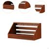 Easy-to-Install Wooden Hanging Shelf, Decorative Floating Wall-Mounted for Bathroom,