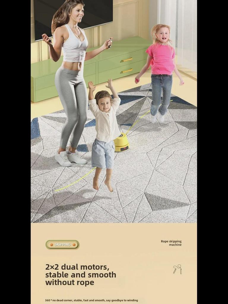 Smart Automatic Skipping Rope: Electric Counter for Kids & Group Training
