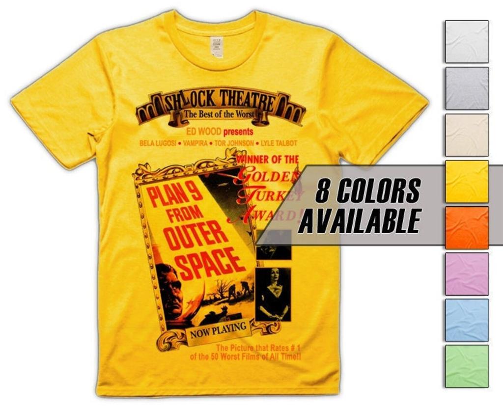 Plan 9 from Outer Space V16 (Vampira) Men's T-Shirt all sizes S-5XL 8 Colors available