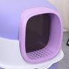 Enclosed Cat Litter Box Extra Large Splash Proof Odor Control Enclosed Cat Pan Cat Toilet Box for