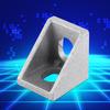10pcs Aluminum Alloy L Shape Corner Bracket Right Angle Brace Fastener 20x20mm