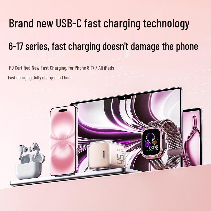 45W GaN Charger for iPhone 14 Series - Fast Charging