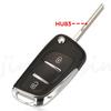 LIXIANG  Modified Flip Remote Key Fob 2/3Button  for 307 3008 308 For CITROEN C1 C2 C3 C4 C5  Peugeot Citroen 0523 Models