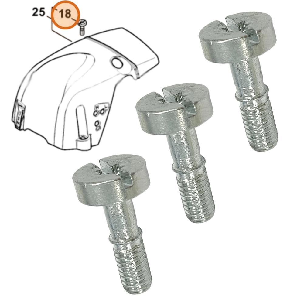 M6x20 Engine Cover Guard Screw Compatible With MS311 MS391 9022-319-1300 Precision Outdoor Trimmer Equipment Chainsaw Parts