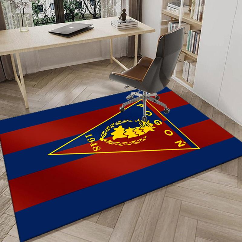 Pogoń Football Crest Area Rug Office rug, Chair Rug, Decor Carpet Livingroom bedroom Mat, Large Size Fan gifts Christmas gifts