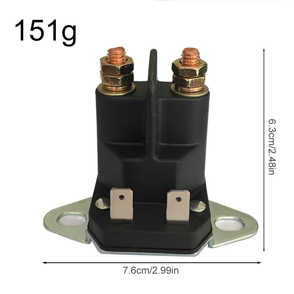 4-Pole Starter Solenoid Relay Switch 12V Universal Starter Solenoid 725-06153A for MTD 113AL795S004 13AX935T004 13AX795S004