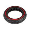 8.5 Inch Solid Tire with Red Circle