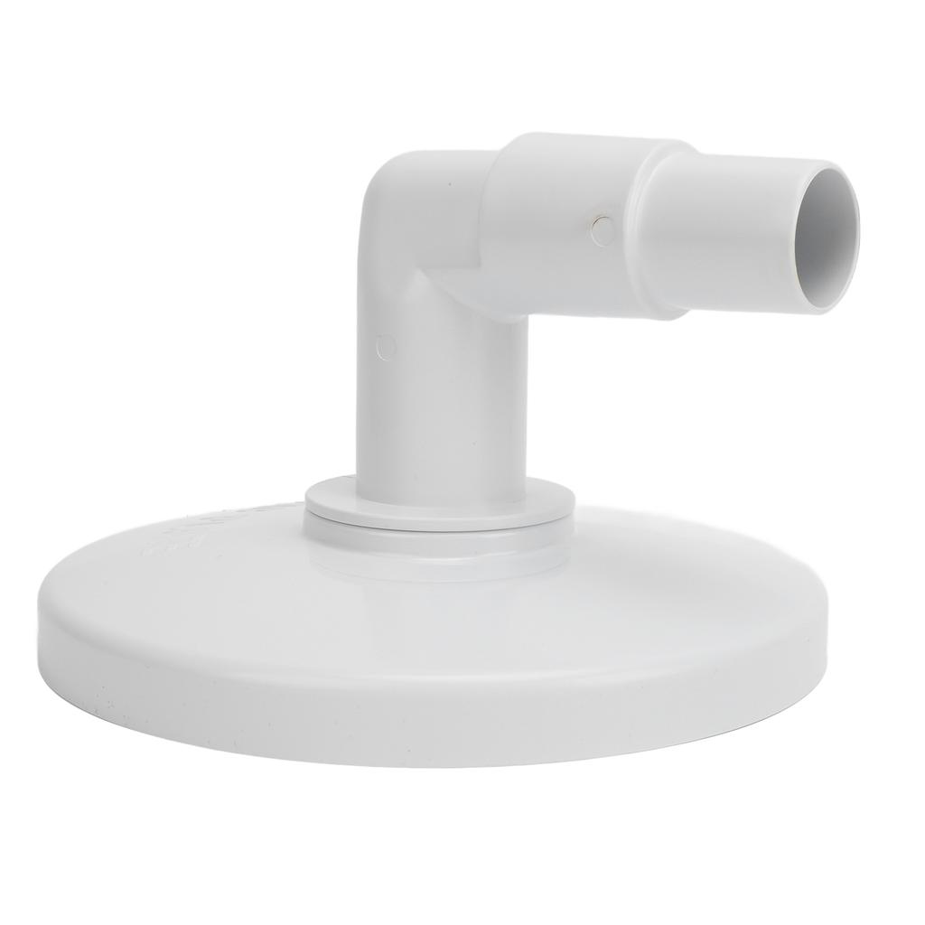 Skimmer Vacuum Plate with 90 Degree Elbow Adapter Swimming Pool Large Size Skimmer Plate Replacement for Hayward SP11071