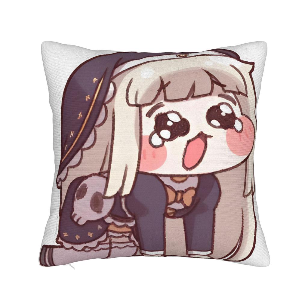Decorative Pillowcase Trickcal CChibi Go Games Merchandise Home Pillow Case Cover Square Multiple Sizes