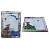 Sea Glass Dog Art Picture Frame Handmade Sea Glass Artwork Desktop Decorations Pet Memorials Gift for Dog Lover
