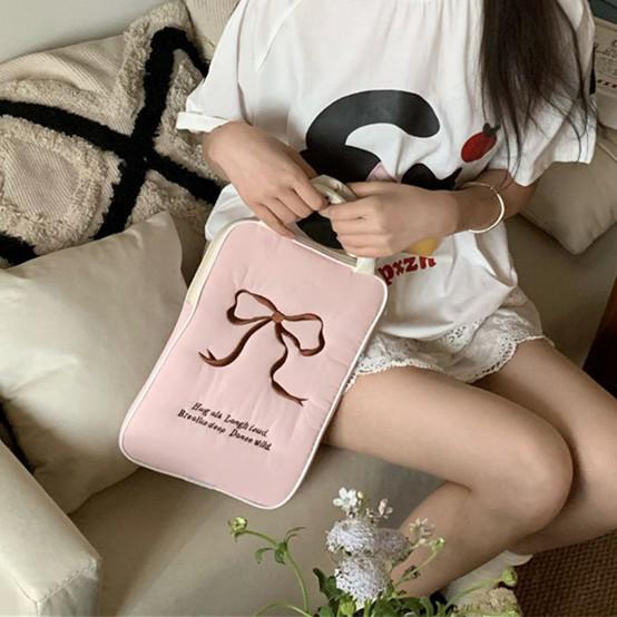 

11 13,3 13,6 14 15,6 чехол для ноутбука с бантом Kawaii чехол для ноутбука чехол для iPad Macbook Asus портативные чехлы для планшетов 11 INCH розовый