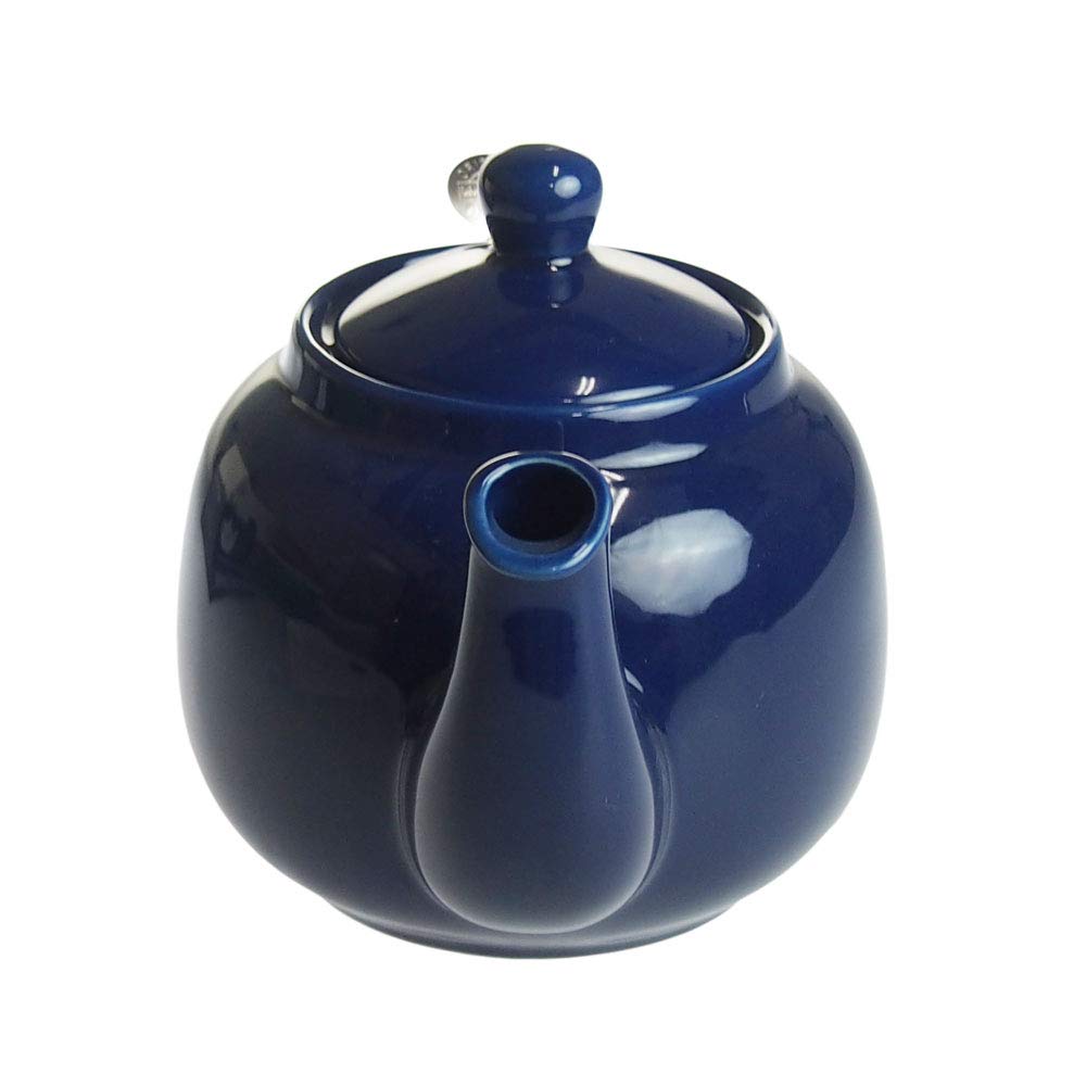 LONDON POTTERY Farmhouse Teapot, 4 Cups, Cobalt Blue