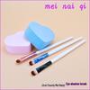 Minaqi Eyeshadow Brush: Wooden Handle, Individually Wrapped, Available In Three Colors.