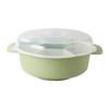 Rotatable Household Hot Pot with Lid Platter Washing Vegetables Drain Basin Multifunctional Lid Storage Rotatable Fruit Tray