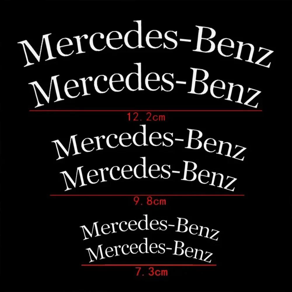 6 Pezzi Adesivi Decalcomanie Pinze Freno Auto per Mercedes Benz W166 W212 W213 W246 W176 W205 C180 W167 Classe A B C E GLE GLK Decorazione BD1