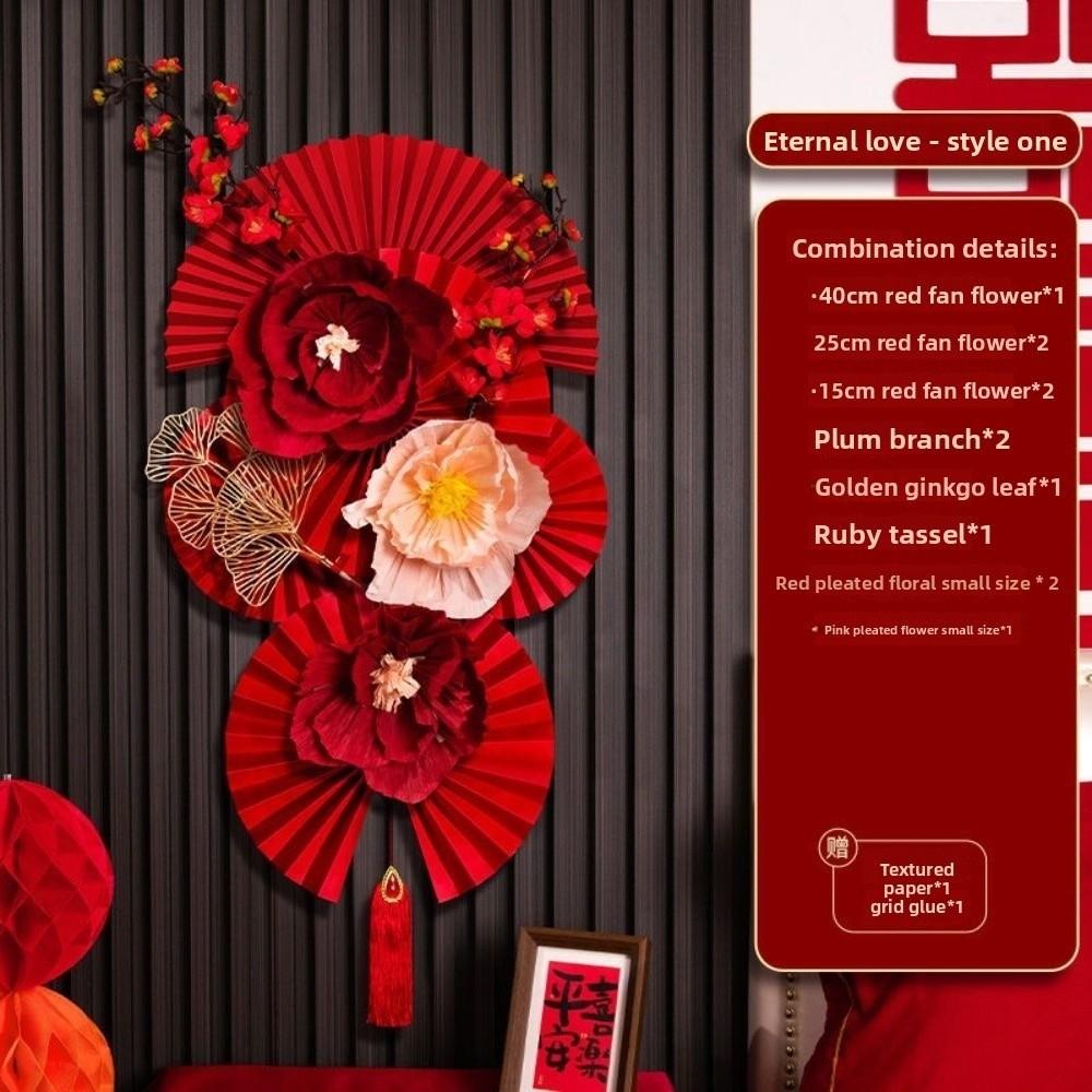 2025 Chinese New Year Wall Decoration DIY Crafts Spring Festival Background  Home Decor