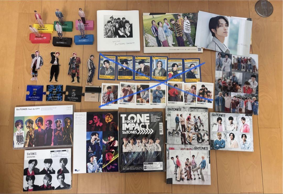 

[USED] SixTONES Tanaka Juri penlight, fan, CD