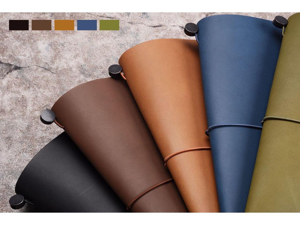 Vintage Cowhide Handmade Travel Journal - European Retro Notebook Diary