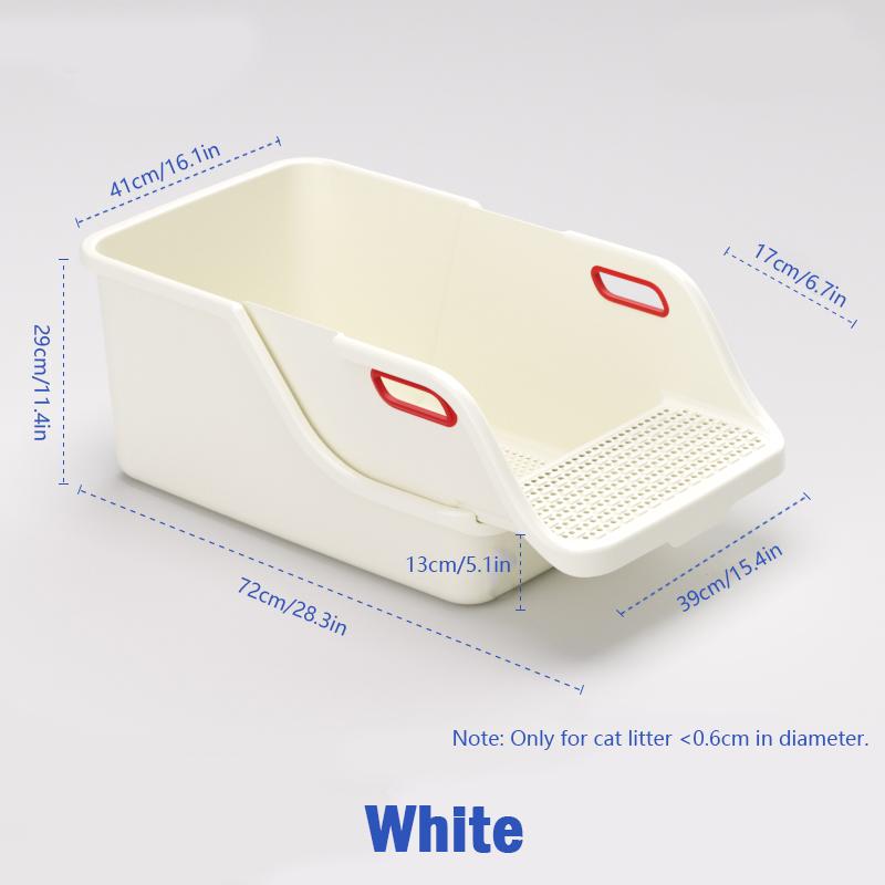 Cat Supplies Toilet Cat Litter Box Semi-closed Extra Large Size To Prevent Splashing Outside Automatic Litter Box