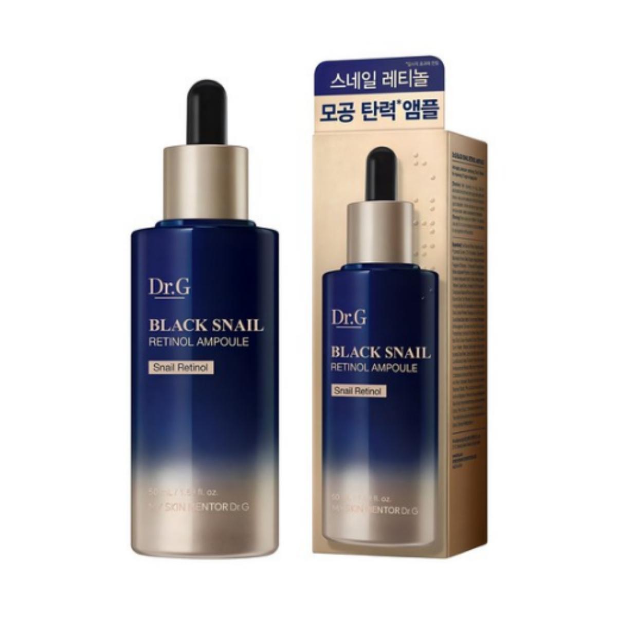 

наименование товара: Dr.G Black Snail Retinol Ampoule