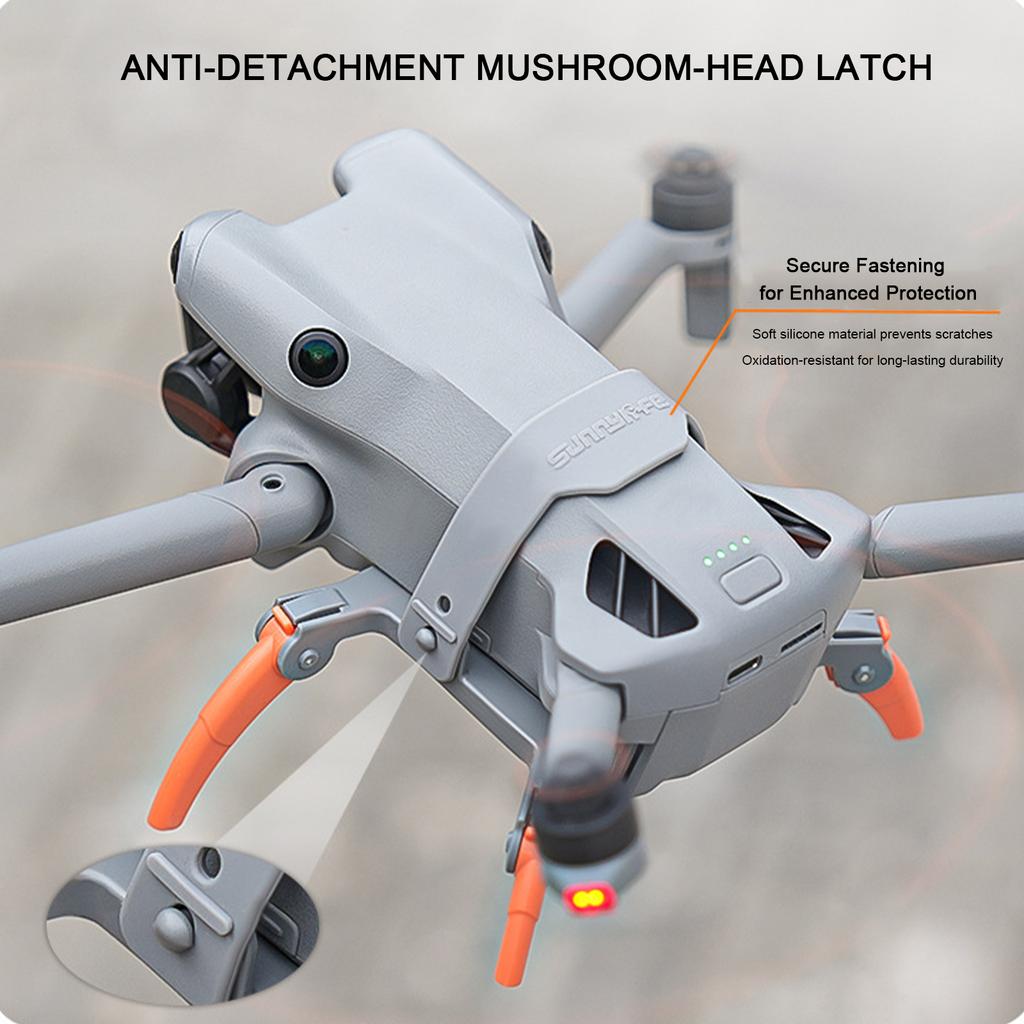 Foldable Landing Gear For DJI Mini 5 Pro Extended Leg Protector Quick Release Height Extended Landing Gear Drone Accessories