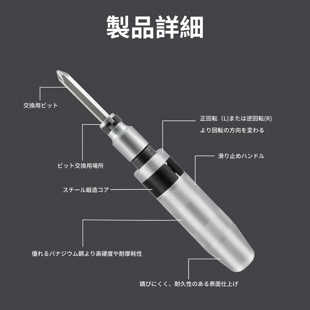 Set of Shock Impact Driver Screw Screw Screw Storage Case Mechanical Repair Home Appliance Repair Tool 13, Driver, Driver, Set, Removal, Sticky, Rust,