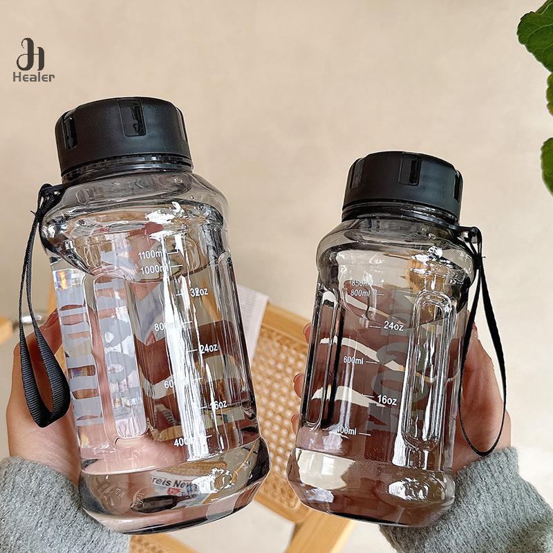 850/1000/1300ml Große Kapazität Wasserflasche Fitnessstudio Fitness Trinkflasche Outdoor Camping Klettern Wandern Sport Mode Kessel