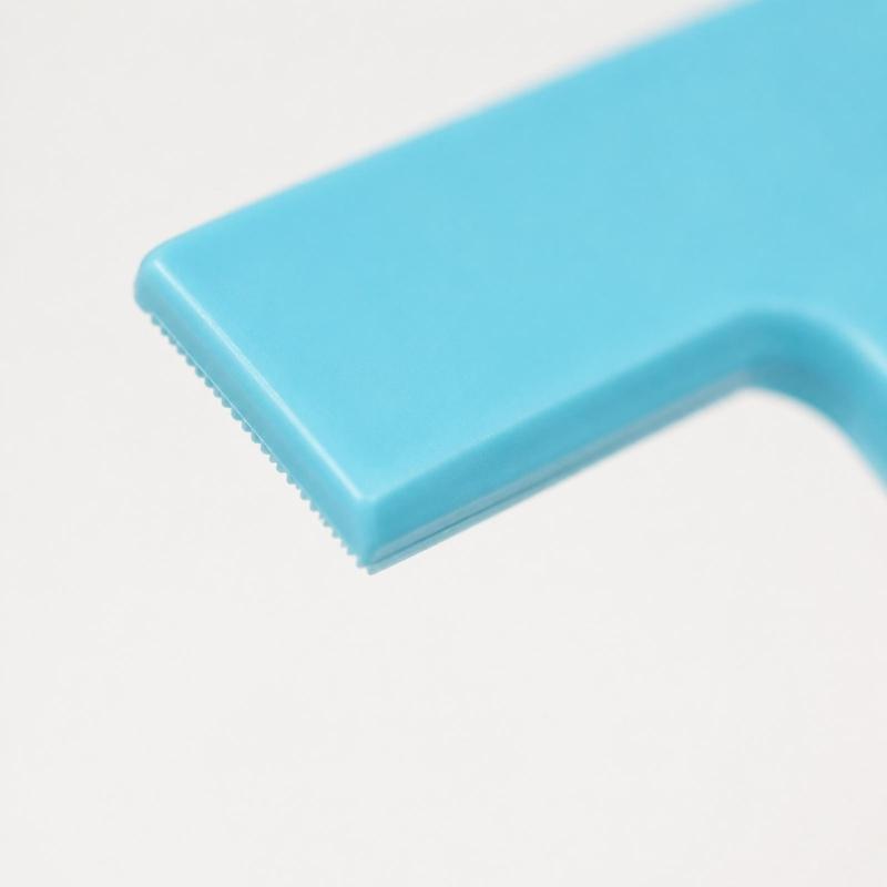 Sawteeth Comb Set for Cake Decorating, Set of 8 Plastic Cake Scrapers with Different Edges Patterns for Smoothing and Texturing