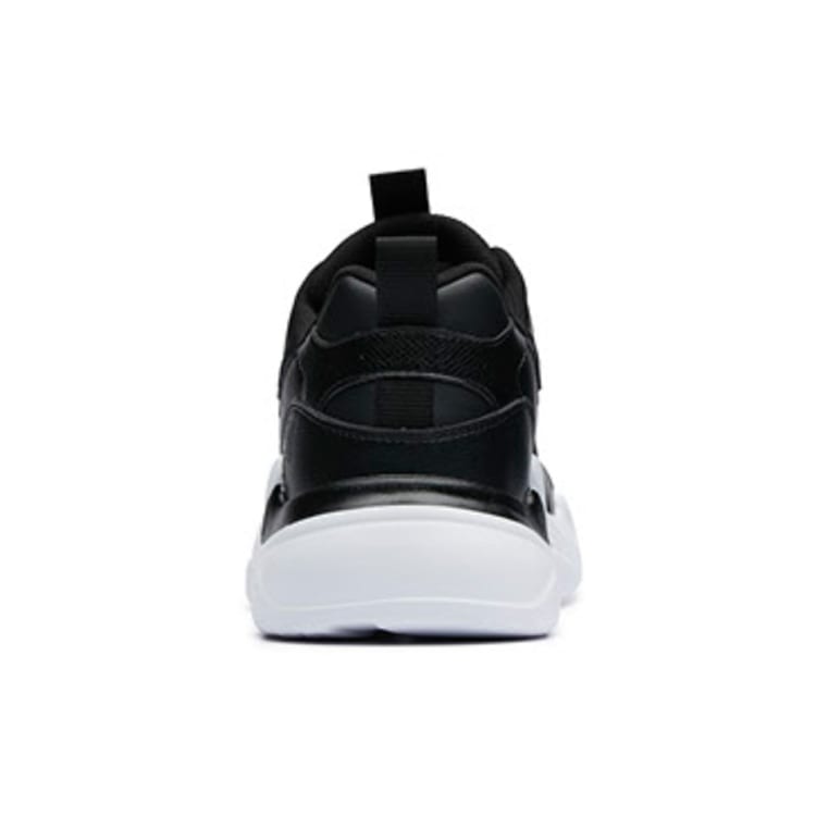 Anta Slip Resistant Abrasion Resistant Low top Chunky Sneakers Men's Black 91938862-3