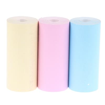 3 Rolos Papel Fotográfico Impressão Térmica Para Câmera Impressora Instantânea Tela Tela Dupla 57Mm Vídeo Crianças 57X25Mm Adesivo Diy