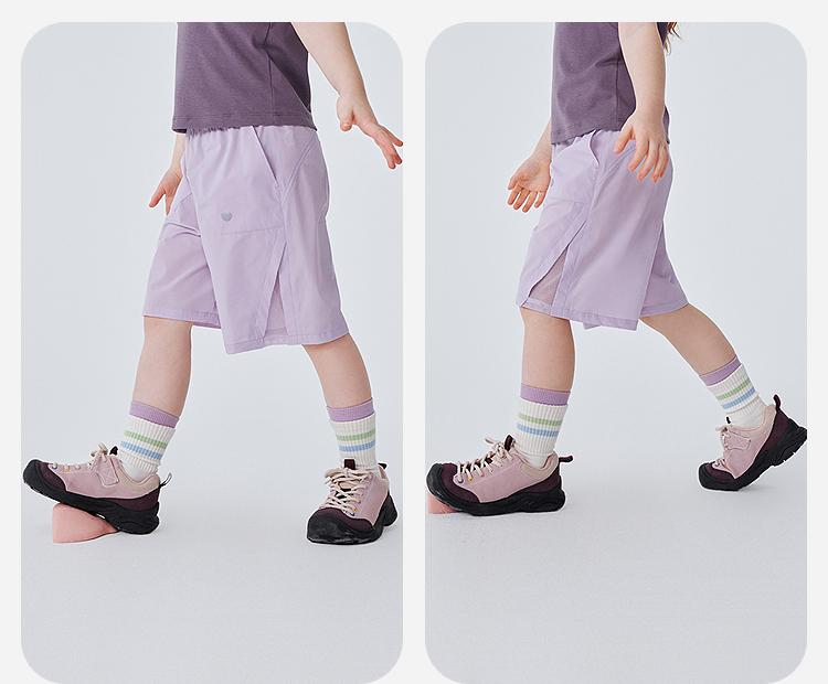 Mini Balabala Men's and Women's Children's Pants Summer Moisture Absorbing Quick Drying Cooling Mesh Shorts
