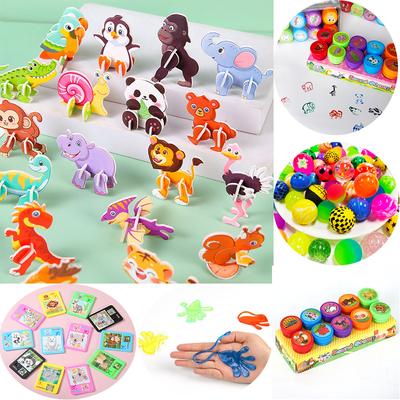 Animal Jigsaw Puzzles Gift Birthday Pinata Fillers Self-ink Seal Bouncy Ball  Rewards Party Favors Kid Surprise Birthday Child