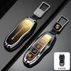 Neue Gradient Auto Schlüsselhülle Abdeckung Schlüsseltasche Schale Für Panamera Carman Macann Bobst Cayenne 911 981 991 970 9969 Aufkleber