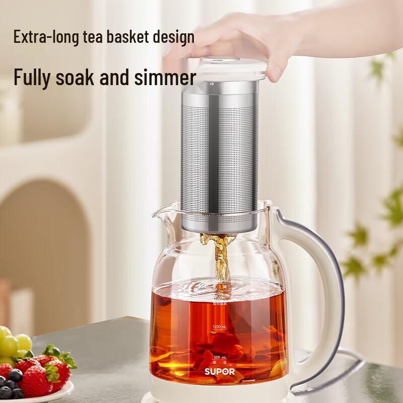 Supor 2L Electric Health Pot & Tea Maker CN plug (adapter included)
