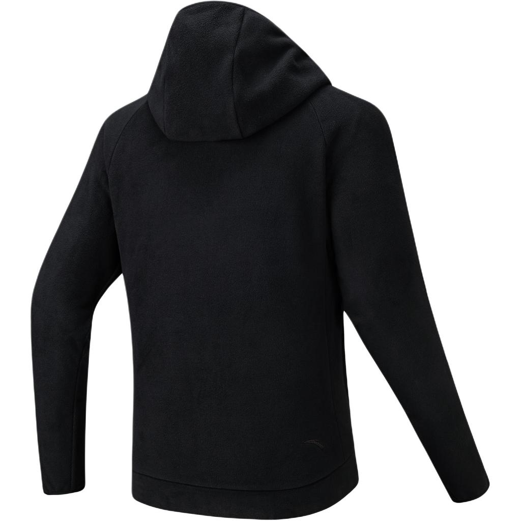 Anta Outdoor Series Solid Color Zip-Up Hooded Casual Versatile Sports Jacket Men Jackets 952546704-5